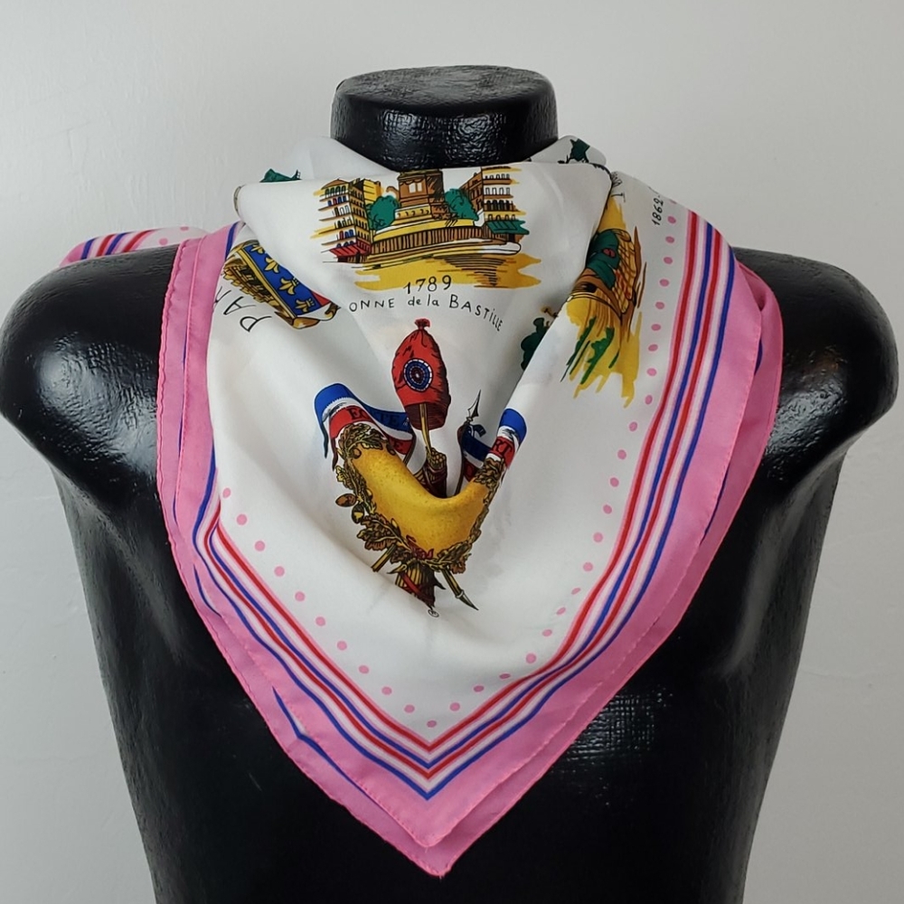 J.Mico Sancho Paris polyester scarf
